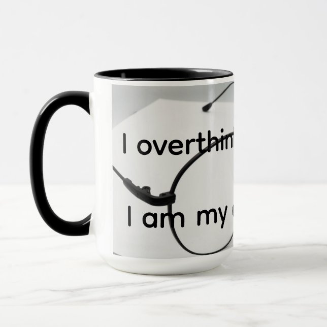 I overthink mug (Left)