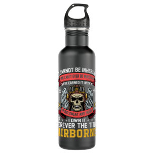 I Own It Forever The Title Airborne Army Ranger Ve 710 Ml Water Bottle