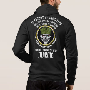 I OWN IT - FOREVER THE TITLE - MARINE HOODIE
