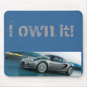 I Own it Lotus Mouse Pad