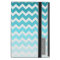 i Pad  Blue Ombre Chevron Custom Name