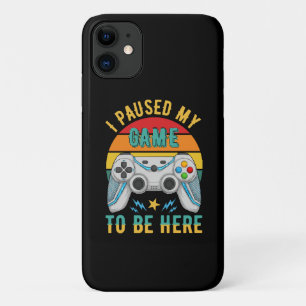 i paused my game Case-Mate iPhone case