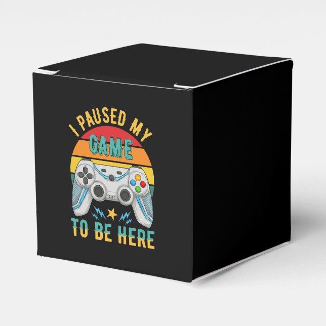 i paused my game favour box (Front Side)