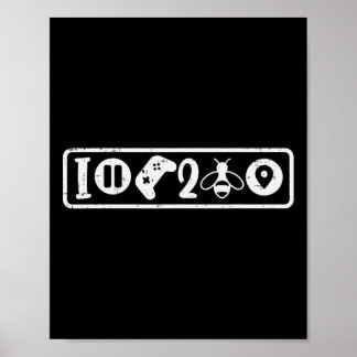 I Paused My Game To Be Here Icons Cool Gaming Men  Poster