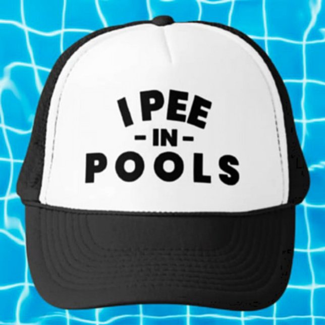 I Pee In Pools Trucker Hat (Creator Uploaded)