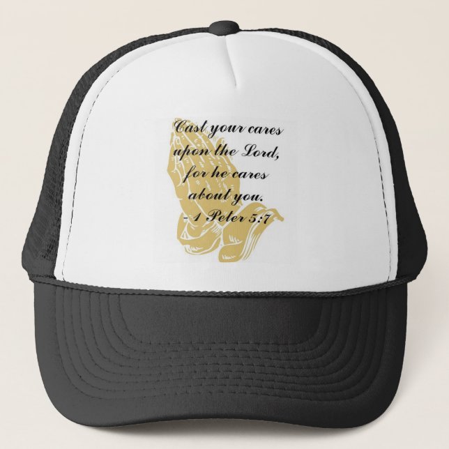 I Peter 5:7 Hat (Front)