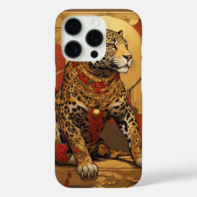 I phone 16 pro tiger cases  (Back)