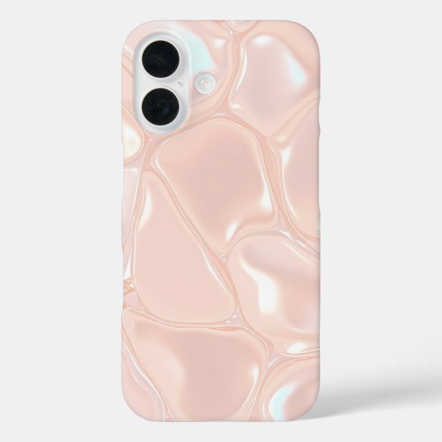 i phone case pastel slime design (Back)