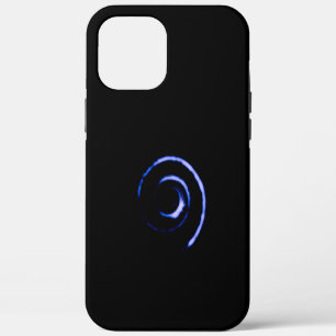 I Phone case Purple Spiral