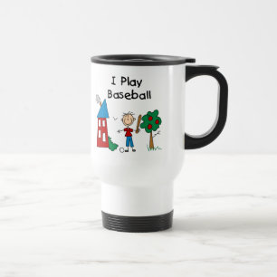 I Play Baseball Mug