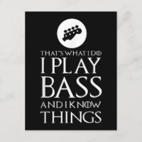 I Play Bass Funny Bass Guitar