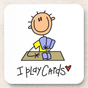 I Play Cards Coaster