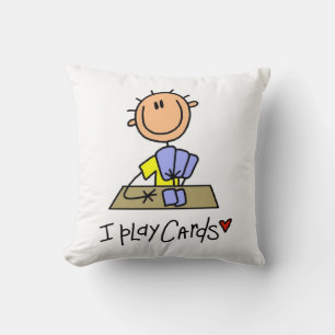 I Play Cards Cushion