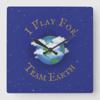 "I Play For Team Earth" Message of Unity