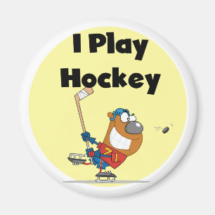 I Play Hockey Tshirts and Gifts Magnet