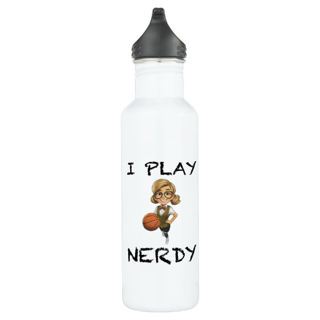I Play Nerdy 710 Ml Water Bottle (Right)