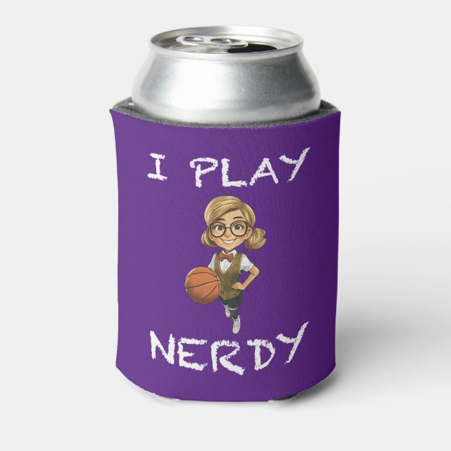 I Play Nerdy Can Cooler (Can Back)