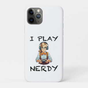 I play nerdy gamer girl Case-Mate iPhone case