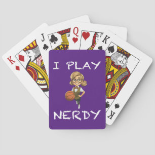 I Play Nerdy Playing Cards