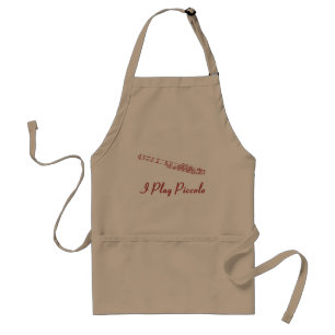 I Play Piccolo Standard Apron