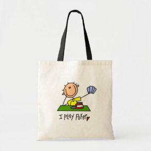 I Play Poker Tote Bag
