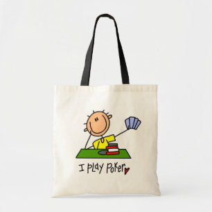 I Play Poker Tote Bag