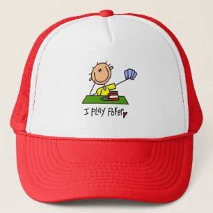 I Play Poker Trucker Hat