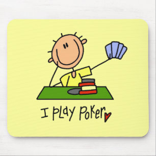 I Play Poker Tshirts and Gifts Mouse Pad