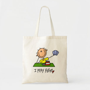 I Play Poker Tshirts and Gifts Tote Bag