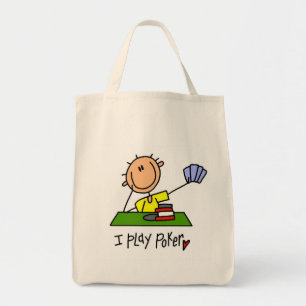 I Play Poker Tshirts and Gifts Tote Bag