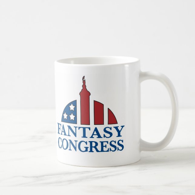 I Play Politics- Fantasy Congress Mug (Right)