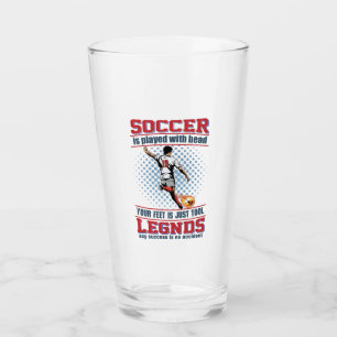 I Played Football With My Head Glass
