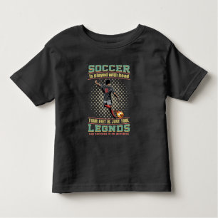 I Played Football With My Head Toddler T-shirt