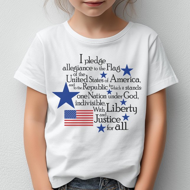 I pledge Allegiance to the flag of the United T-Shirt (Pledge of Allegiance Tshirt)