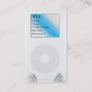 I-pod buissness card