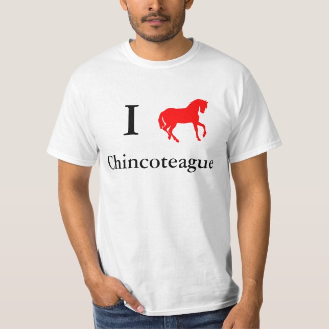 I pony chincoteague T-Shirt (Front)