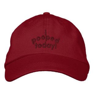 I Pooped Today Embroidered Hat