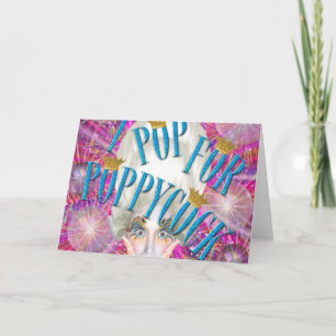 I POP 4 POPPYCOCK CARD