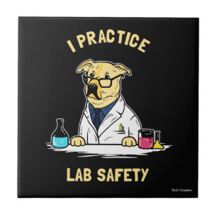 I Practice Lab Safety Tile