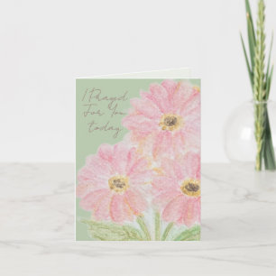 I Prayed For You Today   Sage Watercolor Gerber Card