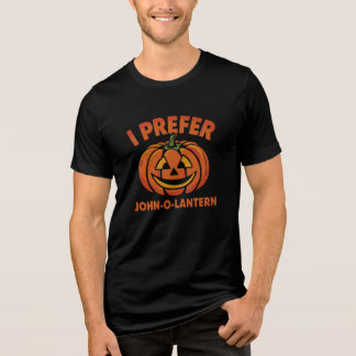 I Prefer "John-O-Lantern" Tri-Blend Shirt