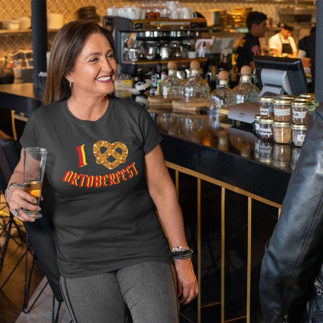 I Pretzel Heart Oktoberfest T-Shirt (Creator Uploaded)