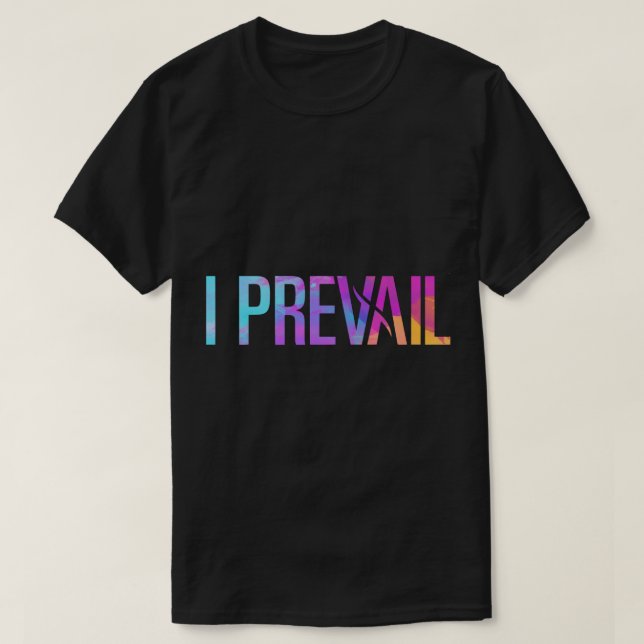I PREVAIL - FULL COLOR Sticker1 T-Shirt (Design Front)