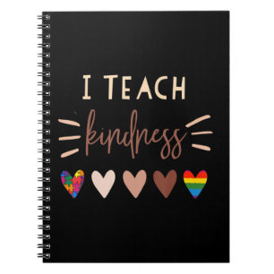 I Promise To Teach Love Autism African LGBT Pride Notebook