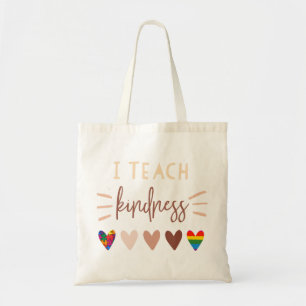 I Promise To Teach Love Autism African LGBT Pride  Tote Bag