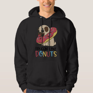 I Puggin Love Donuts Funny Pugs Gifts  Essential T Hoodie