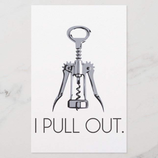 I Pull Out Corkscrew (Front)