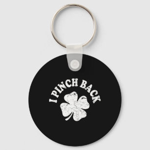 I Punch Ck Funny St Patrick's Day I Pinch Ck 1  Key Ring