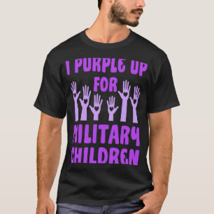I Purple Up for Military Children T-Shirt