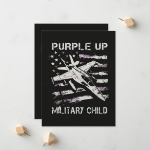 I Purple Up Month Of Military Announcement